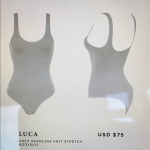 Grey house of cb Tank body suit.